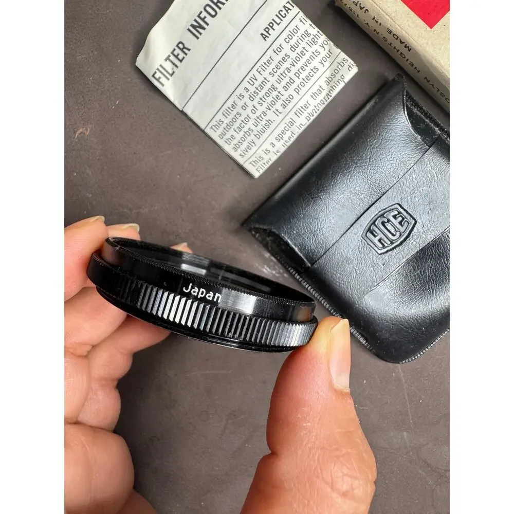 Vintage HCE 46 mm Polarizer‎ Screw-In Filter, Made in Japan